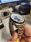 Invicta Aviator Stainless Steel Gunmetal Steel Silver Dial Vd57 Quartz  50501 