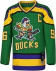 Youth Mighty Ducks Jersey  96 Conway  99 Banks Jersey movie Ice Hockey Jersey Fo