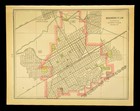 Vintage Birmingham Alabama Map Of Birmingham Street Map Original Antique