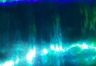 Teal Rainbow Oil Slick Sign Plotter Vinyl Film