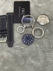 Diy Set For 2824 Iwc Watch Case   Dial   Hands   Strap Sapphire 40mm New