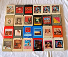 Lot Of 24 Vintage 8     Track Tapes Mixed Genre   Case Tested Sound Good