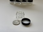 Box Of 350 5ml 5g Glass Concentrate make Up Screw Top Jars  free Shipping 