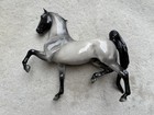 Peter Stone Design A Horse Dah Ooak Glossy Blue Roan Saddlebred Star Stunning 