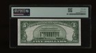 Dbr 1934-a  5 Silver North Africa Fr  2307 Pmg 58 Serial K56213761a