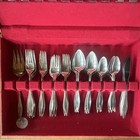 Reed   Barton Sterling Silver Set  missing Pieces  W  Display Box