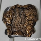 2013 China Shanghai Mint Fairy Tale Series  The Cat In Boots Brass Medal 100mm