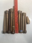 Bobbins Spools Wood Industrial Style 3 -10  Spindles Vtg Wooden Quills Lot-10 
