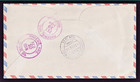 Costa Rica  c246-51 On Registered Air Mail Rotary Int l 50th Anniv 1st Day Cover