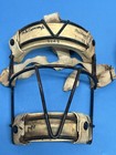 Vintage Baseball Catchers Mask Leather Padded Metal Cage 1940s-1950s And Glove