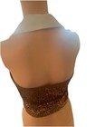 Medium Vest Top Zsa Zsa Sequined The Line Up Never Worn Sample Browns