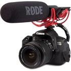 Rode Videomic Camera-mount Shotgun Microphone Rycote Lyre Shock Mounting  Black