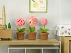 Potted Flower Amigurumi Diy Crochet Kit Wizardi F07n8-m23