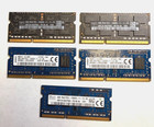 Lot Of 5 Sk Hynix Kingston  4gb Ddr3 Pc3-12800 1600mhz Laptop Memory Ram