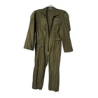 Kids Flight Suit Jumpsuit Olive Green Military Pilot Costume Size 10 12 No Tags