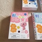 5 Daiso Soft Clay Blue Red Yellow White Pink Lightweight Made In Japan