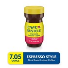 Cafe Bustelo  Espresso Style  Dark Roast Instant Coffee  7 05 Oz Jar