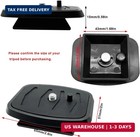 2 Pack 43mm Tripod Quick Release Plate Camera Mounting Adapter  Qr Ball Head Par