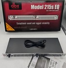 Dbx 215s 15-band Dual Channel Graphic Equalizer Switchable   6 Or   15 Db New