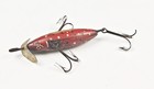 Early Unknown Maker 3 Hook Underwater Minnow Lure With Great Paint C 1920s