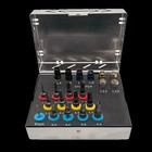 Set Dental Bur Drills Kit Dental Surgical Implant Tools