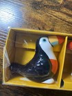Summer Luau Toucan Salt   Pepper Shakers Kohls Hand Painted New