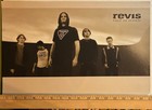 Revis Places For Breathing Promo Poster Rolled 2-sided Grunge Rock 11x17 
