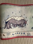 Nwt 90s Vintage Disney Winnie The Pooh Four Seasons Wallpaper Border Set Of 3