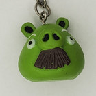 Angry Birds Green Foreman Pig Keychain Still With Upc Tag