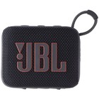 Jbl Go 4 Ultra-portable Waterproof And Dustproof Bluetooth Speaker Black