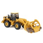 Diecast Masters 1 87 Cat 950g Wheel Loader With Fork And Wood Log 84661cs