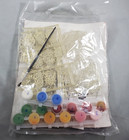 Vintage Craft House 26 Christmas Ornament Kit Plastic Stained Glass Suncatchers