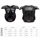 Wosawe Kids Protective Set Motorcycle Armor Vest Knee Elbow Pads Anti Collision