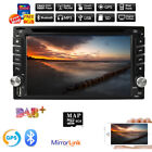Gps Navigation Hd Double 2 Din Car Stereo Dvd Player Tv Touch Bt Mp3 Ipod New
