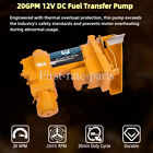 20gpm 12v Fuel Transfer Pump W nozzle Kit For Transfer Of Gasoline Diesel Fuel