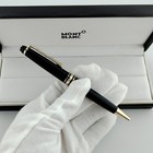 Montblanc Gold Finish Meisterstuck Classique Luxury Ballpoint Pen 164 With Box