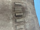 Leather Pencil Roll Pen Case Pouch Carrier Artist Brush Tool Holder Organizer
