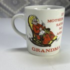 Vintage Japan If Mother Says No Ask Grandma Mug Coffee Tea Cup