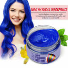 Hair Color Wax Cream Diy Hair Mud Dye Cream 8 Colors Temporary Modeling Cosplay