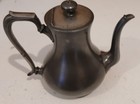 Antique Handcrafted Pewter Coffee Pot 1860 s-1870 s England