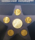 U s  Mint 2008 Annual Uncirculated  1 Dollar Coin Set In Government Holder