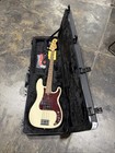 Used Fender American Standard Precision Bass 2016 Olympic White With Rosewood