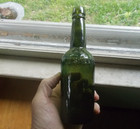Dr spiegel s Amargo Salvadore Rare 1890s Bitters Bottle Applied Lip Whittled