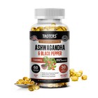 Ashwagandha Capsules 1300mg  Highest Potency Black Pepper 120 Capsules