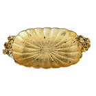 Vintage Matson Gold Brass Ormolu Soap Dish Rose 539 5 5 