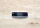Gameboy Advance Gba Holographic Warning Sticker