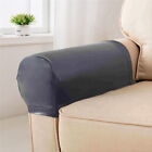 2pcs Pu Leather Arm Chair Protector Sofa Couch Armrest Covers Stretchy Slipcover