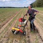 Used    commercial 52cc Heavy Duty Tiller Gas Powered Tiller Soil Cultivator