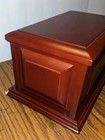 Wood Cremation Urn For Human Ashes Up To 215lbs  Half Price For Defect