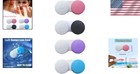 4 Pack Contact Lens Case Holder Soak Storage Box Container Mixed Colors Travel